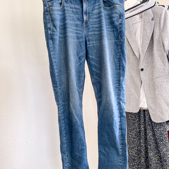 American Eagle 90's Skinny Jeans Size 14R - Picture 4 of 6